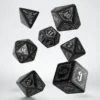 Bloodsucker black & Silver Dice Set