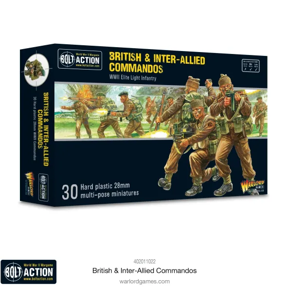 Bolt Action - British & Inter-Allied Commandos