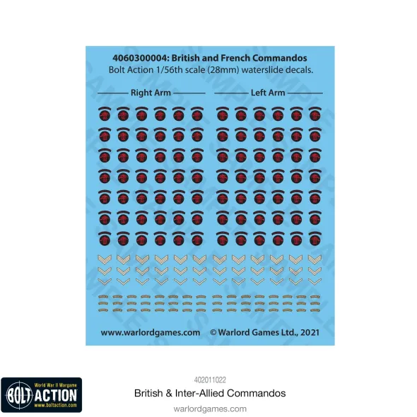 Bolt Action - British & Inter-Allied Commandos