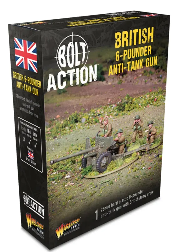 Bolt Action - British - 6-Pounder Anti-tank Gun