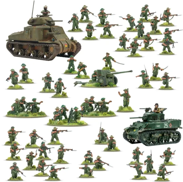 Bolt Action - Commonwealth - Ayo Gorkhali! - Gurkha Starter Army