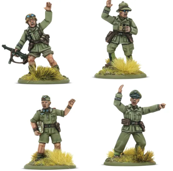 Bolt Action - German - Afrika Korps Platoon Commanders