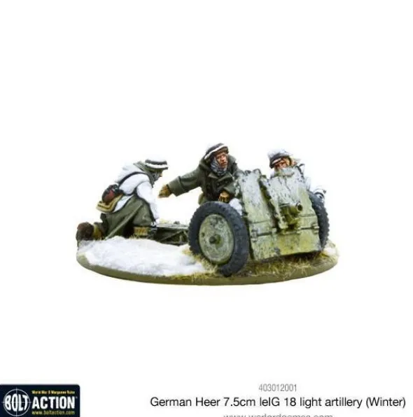 Bolt Action - German - Heer 7.5cm leIG 18 Light Artillery (Winter)