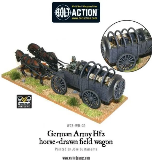 Bolt Action - German - Hf2 horsedrawn field wagon