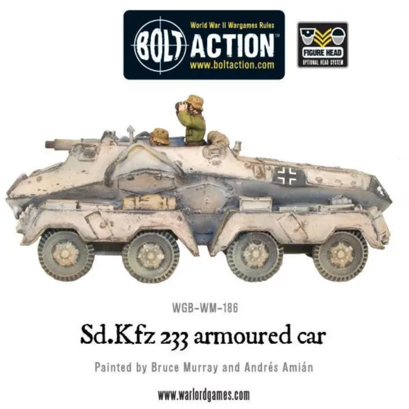 Bolt Action - German - Sd.Kfz 233 Armoured Car