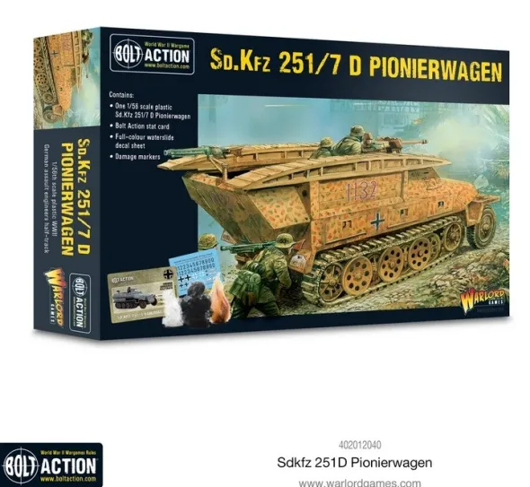 Bolt Action - German - SD.Kfz 251/7 D Pionierwagen
