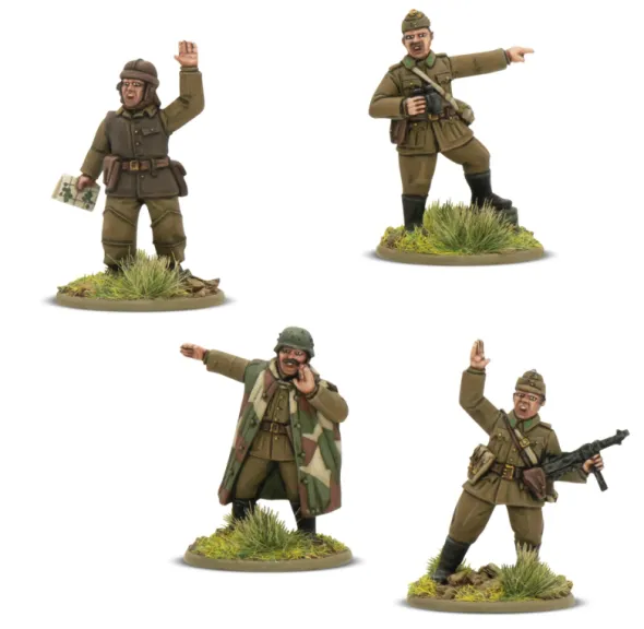 Bolt Action - Hungarian Army - Platoon Commanders