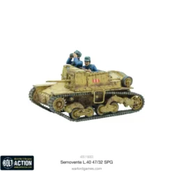 Bolt Action - Italian - Semovente L.40 47/32 SPG