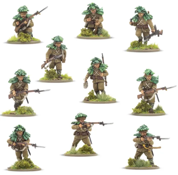 Bolt Action - Japanese - Japanese Army Infantry Platoon
