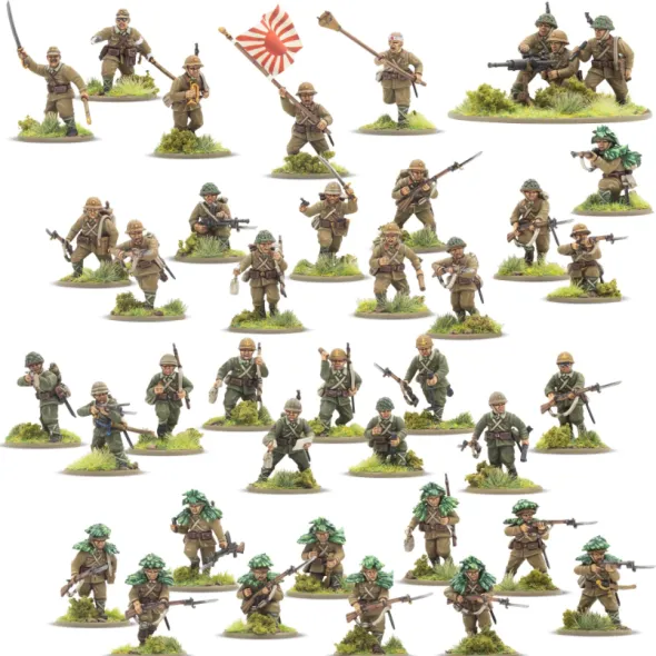 Bolt Action - Japanese - Japanese Army Infantry Platoon