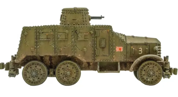 Bolt Action - Japanese - Type 91 So-Mo Armoured Car