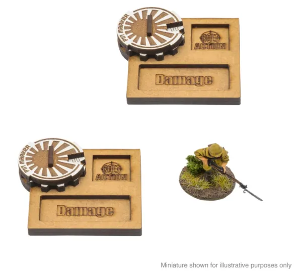 Bolt Action - MDF Vehicle Pin Markers - Japan