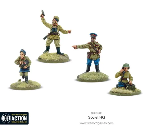 Bolt Action - Soviet - HQ Team