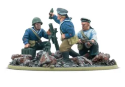 Bolt Action - Soviet - Naval Brigade Medium Mortar Team