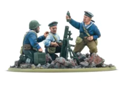 Bolt Action - Soviet - Naval Brigade Medium Mortar Team