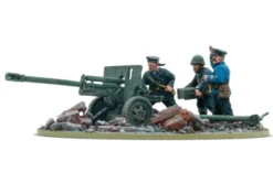 Bolt Action - Soviet - ZiS-3 DIvisional Gun with Soviet Naval Brigade Crew