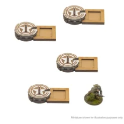 Bolt Action - Unit Pin Markers - 82nd American Airborne All American