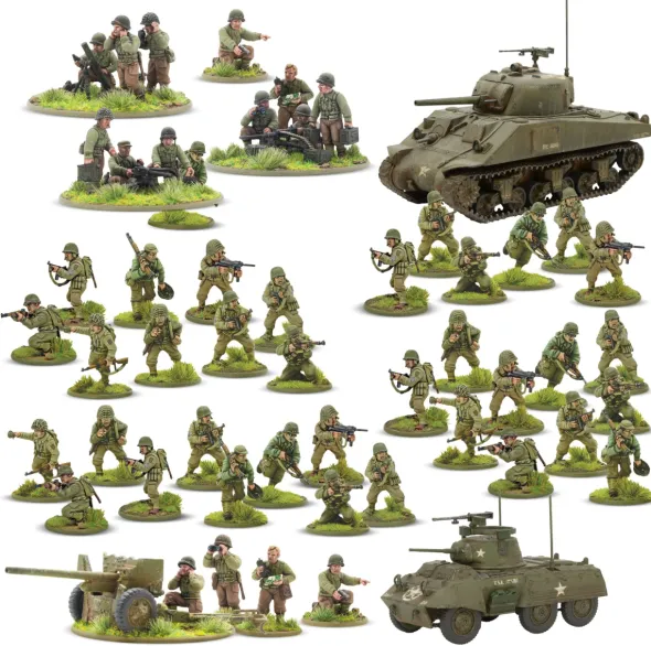 Bolt Action - USA - Stars and Stripes US Starter Army