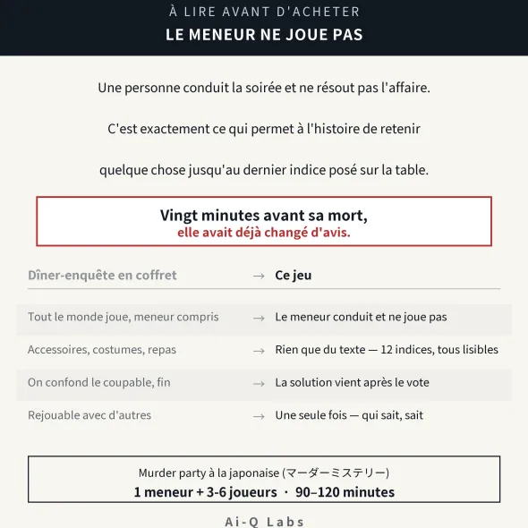 Bouclage, 23h00 - Murder party