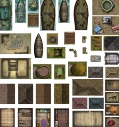 Box of Adventure: RPG Maps & Tokens - 2 Coast of Dread
