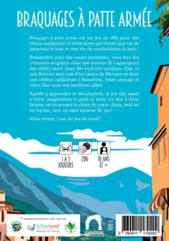 Braquages à patte armée - JDR Solo et Multi - PDF