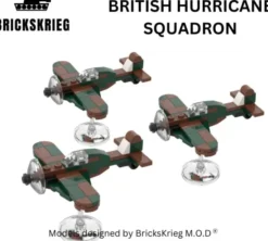 Brickskrieg - British Hawker Hurricane Squadron