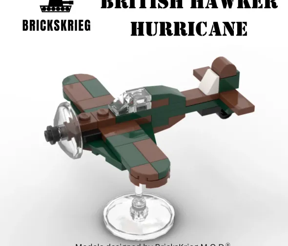 Brickskrieg - British Hawker Hurricane