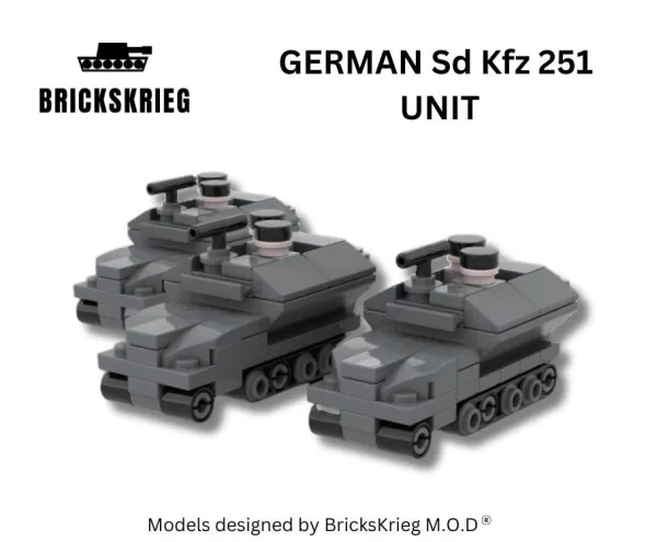 Brickskrieg - German Motorised Infantry Box Set