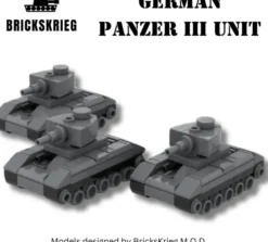 Brickskrieg - German Panzer III - Unit