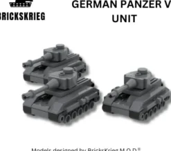 Brickskrieg - German Panzer IV - Unit