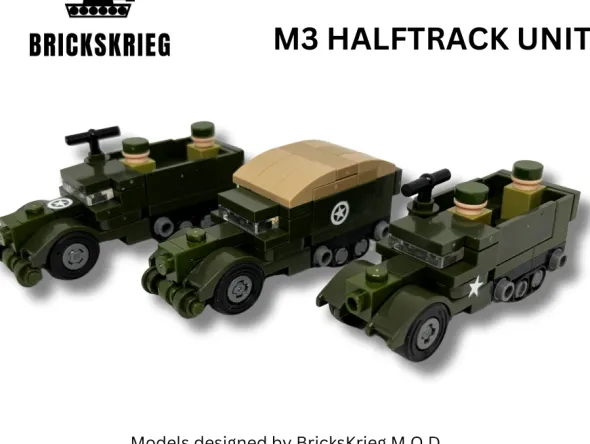 Brickskrieg - US M3 Halftrack - Unit