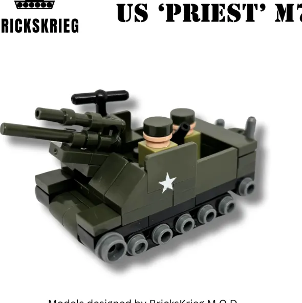 Brickskrieg - US M7 'Priest'