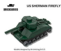 Brickskrieg - US Sherman M4 - Brigade