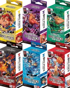 Bundle One Piece Le Jeu de Cartes : 6 Decks pour Débutant 31 à 36