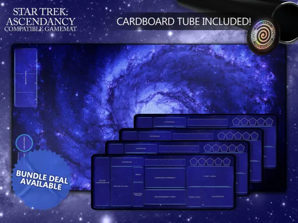 Bundle Playmat compatible avec Star Trek : Ascendancy