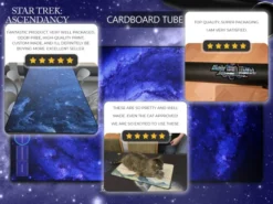 Bundle Playmat compatible avec Star Trek : Ascendancy
