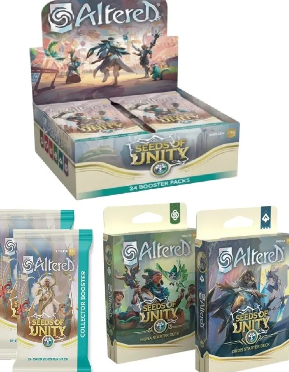 Bundle Seeds of Unity: 1 Display, 2 Decks de Démarrage et 2 Boosters Collector