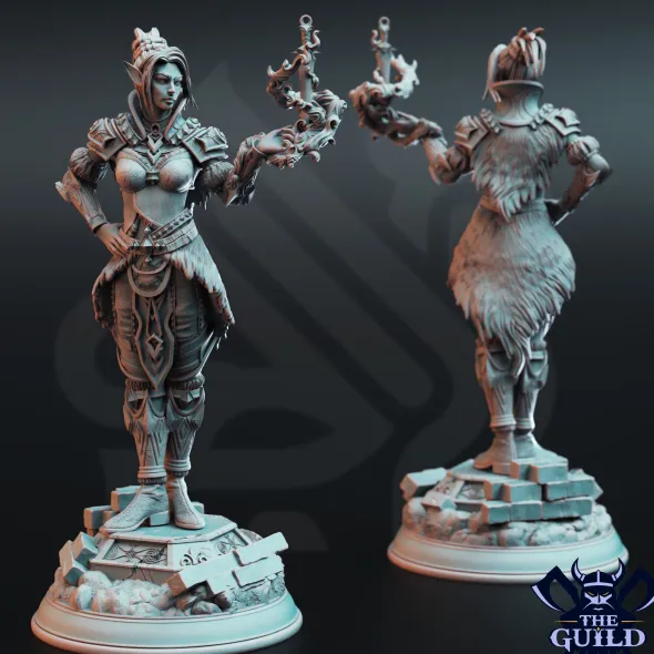 Calanar - Semi-Elfe Agent Psychique 32mm