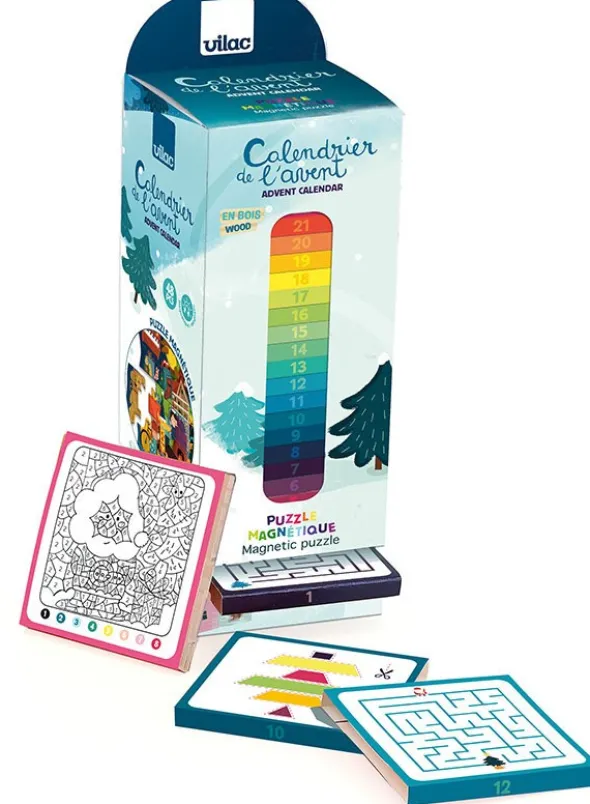 Calendrier de l'avent magnétique