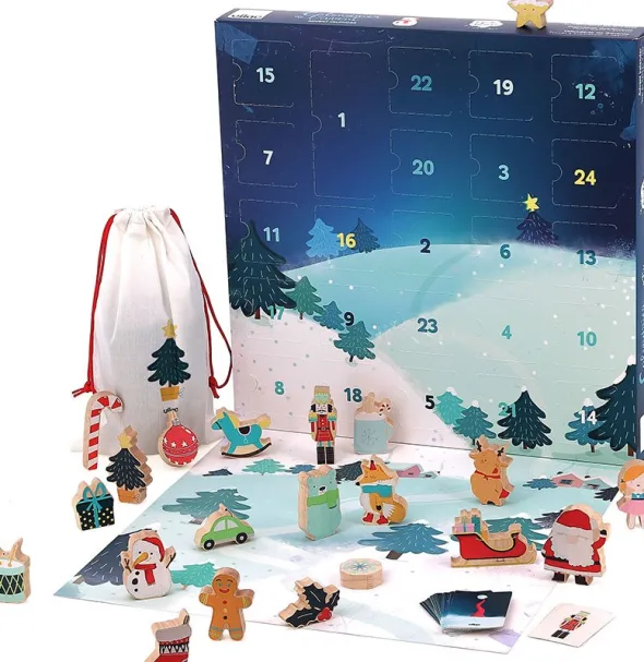 Calendrier de l'avent Touche et Trouve