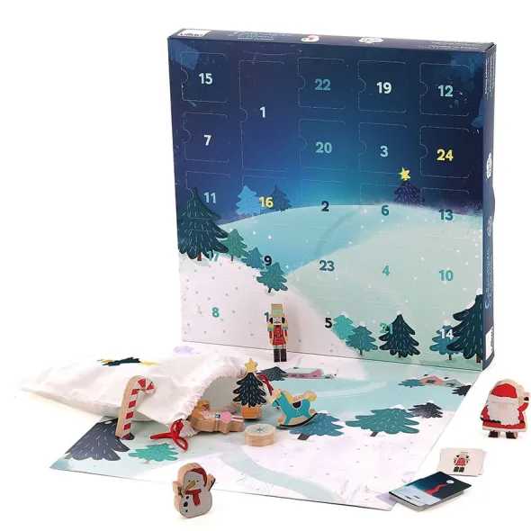 Calendrier de l'avent Touche et Trouve