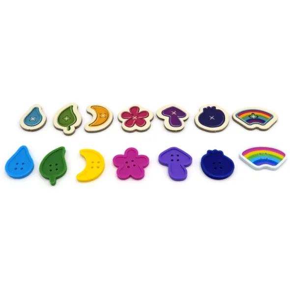 Calico - Set de Boutons Compatible