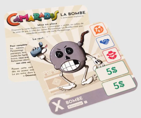 Camarades - Piste de dés et Extension La Bombe