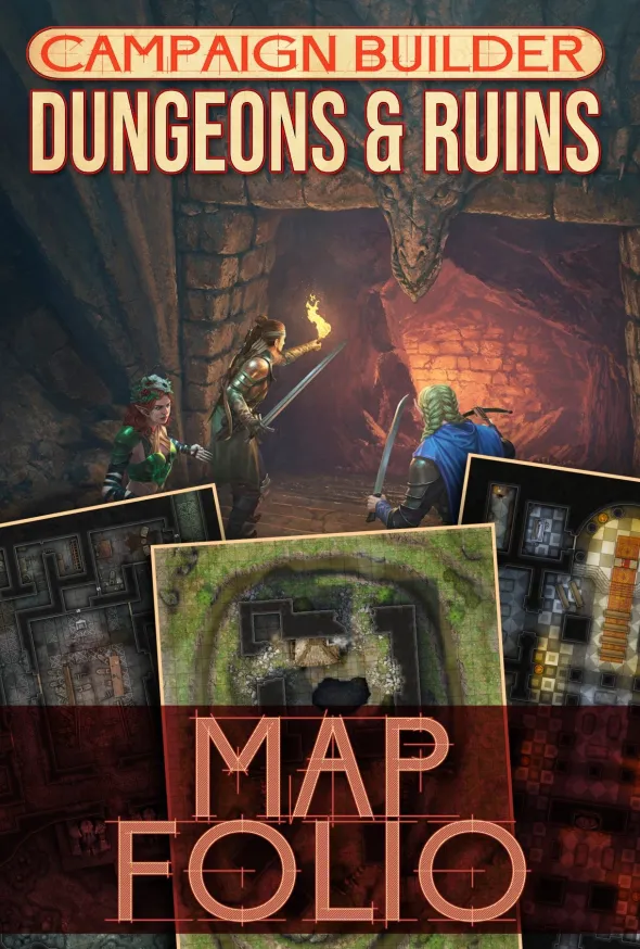 Campaign Builder - Dungeons & Ruins Map Folio