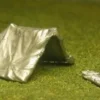 Camps: Tent with campfire