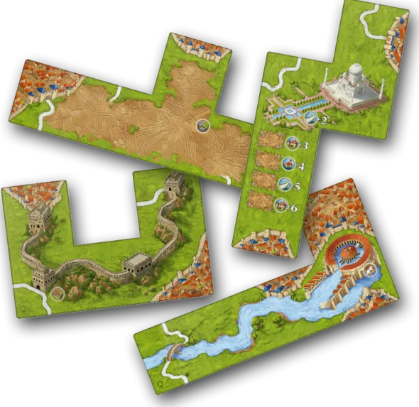 Carcassonne : Die Wunder der Menschheit/The Wonders of Humanity SET III