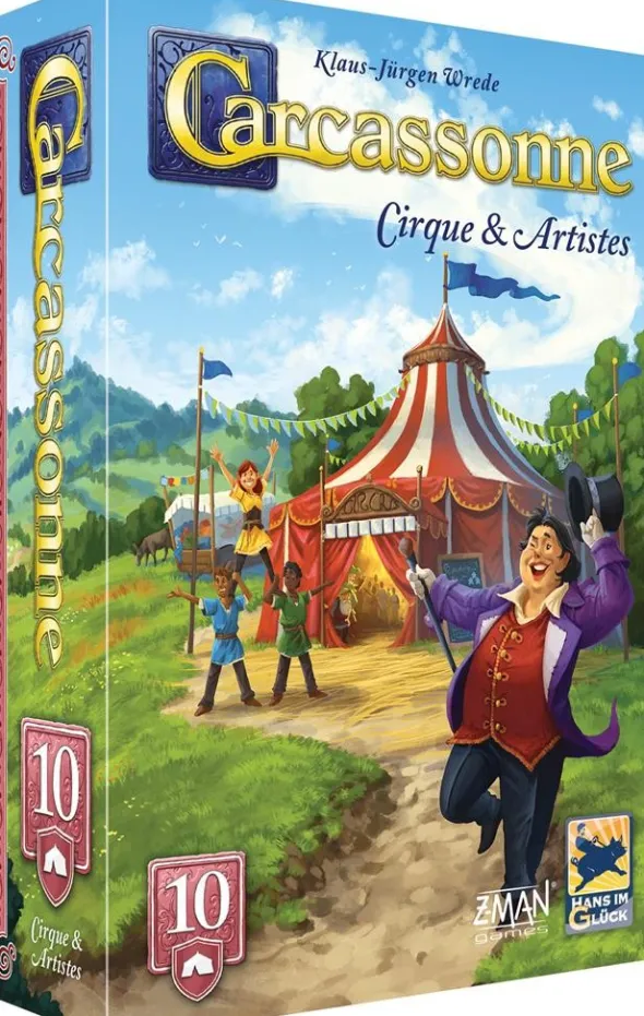 Carcassonne : Extension 10 - Cirque & Artistes