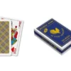 Cartes Bridge-Rami 100% PVC - bleu - Le Coq Imperial