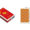 Cartes Bridge-Rami 100% PVC - Rouge - Le Coq Imperial