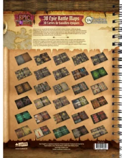 Cartes de Batailles Epiques - Donjons Taille XL